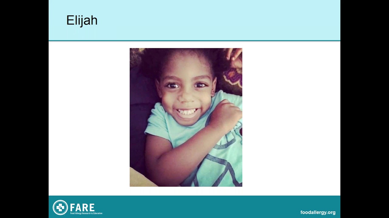 Webinar - Preschool and Early Child Care Food Allergy Training