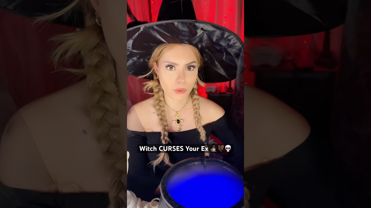 ASMR WITCH CURSES UR EX 🧙🏻&zwj;♀️ #asmr #shorts #shortsviral #shortsfeed #shortsvideo