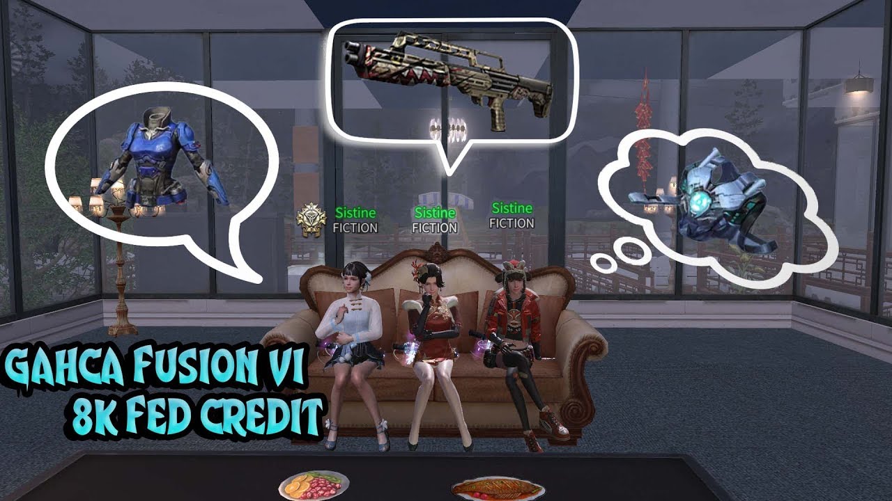 GACHA FUSION VI 8K FED CREDIT- LifeAfter LevinCity
