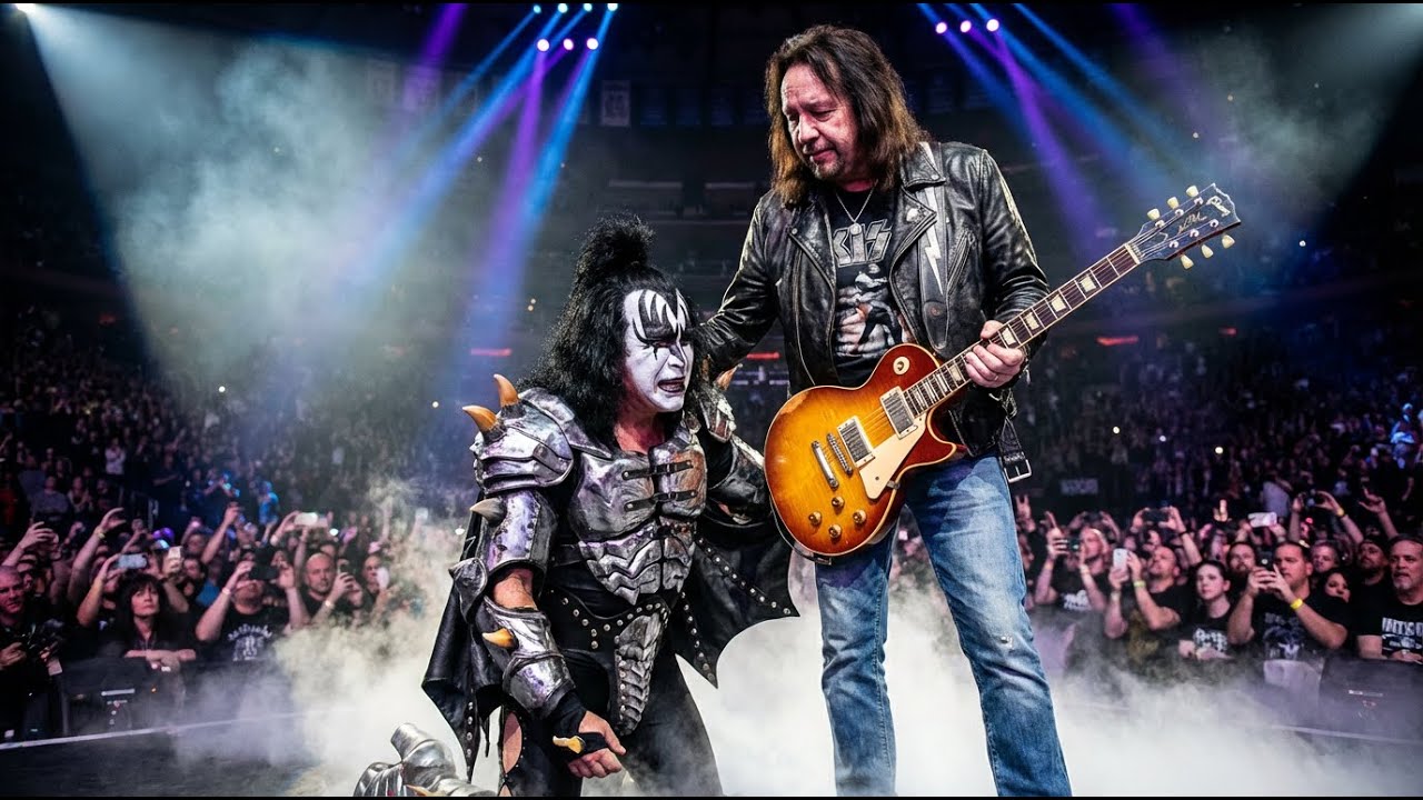 Gene Simmons CHALLENGED Ace Frehley on stage — Gene broke down watching what happened next