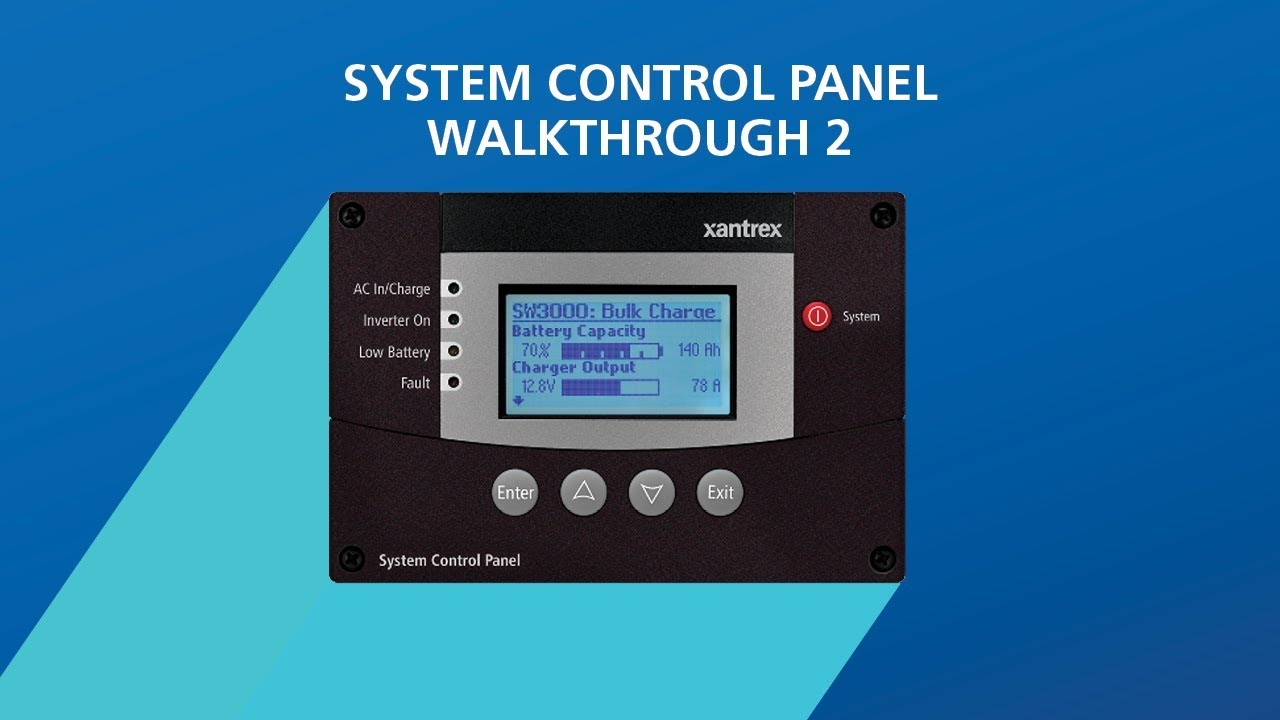 FREEDOM SW SCP Walkthrough 2: Inverter/Charger Settings + Basic Settings