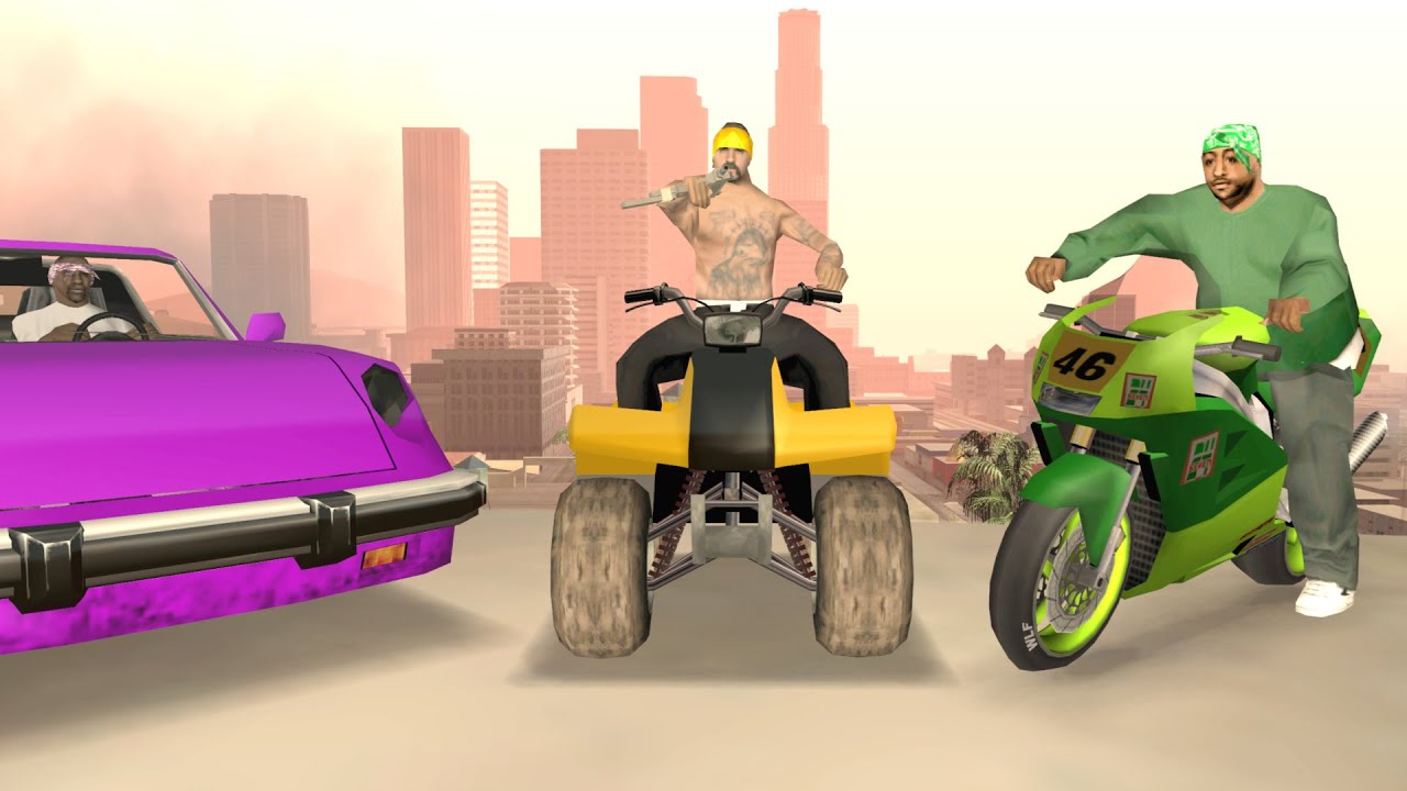 Ballas vs. Vagos vs. Grove &bull; STUNT WARS Pt.1