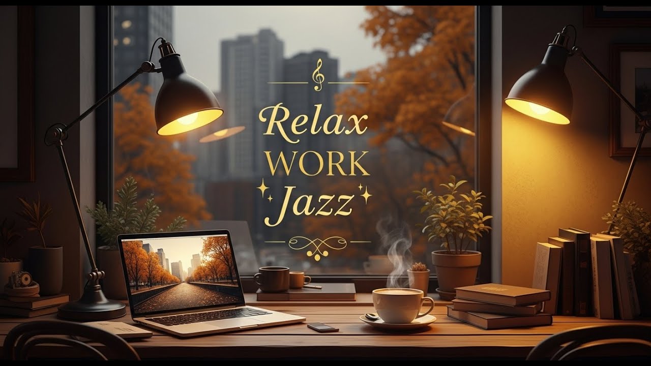 Instrumental / Slow Saxophone Jazz - Stay Focused at Work