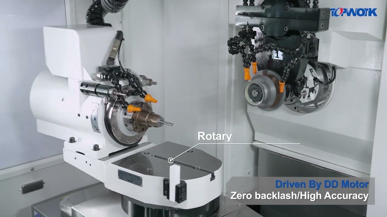 TOPWORK｜TG-5 CNC Tool & Cutter Grinder   Flexible x Cost Effective x Easy to Use