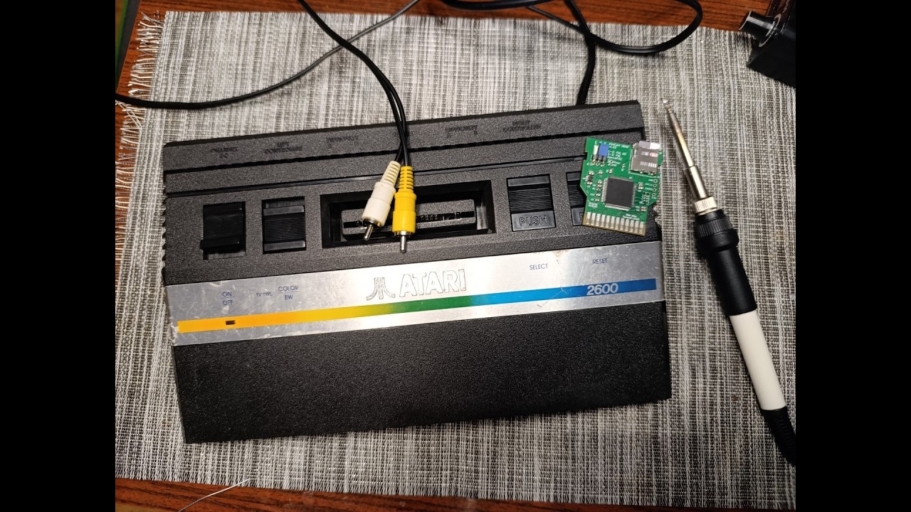Atari 2600 jr. AV mode goes fail (part 1)
