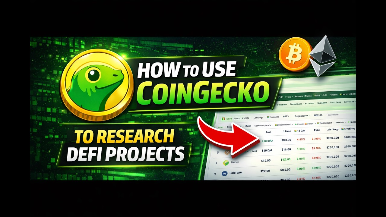How to Use CoinGecko to Research DeFi Projects