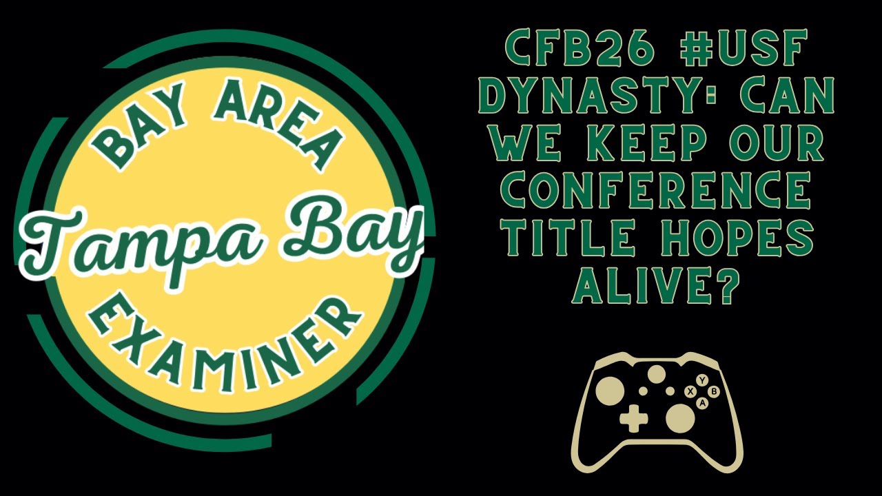 CFB26 #USF Dynasty: Can we keep our Conference Title hopes alive?