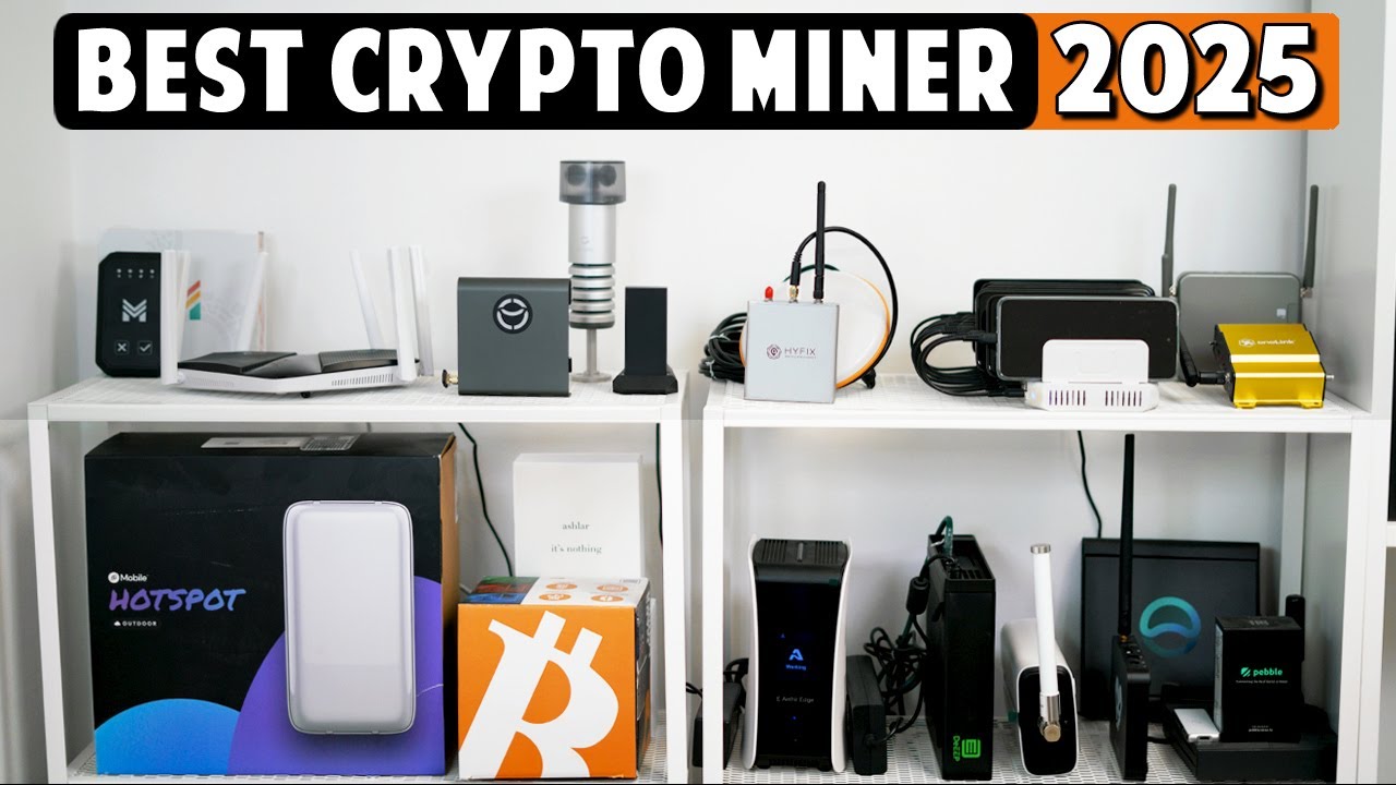 Какой Лучший Майнер Криптовалют 2025? 4 Топовых Выбора DePIN для Пассивного Дохода