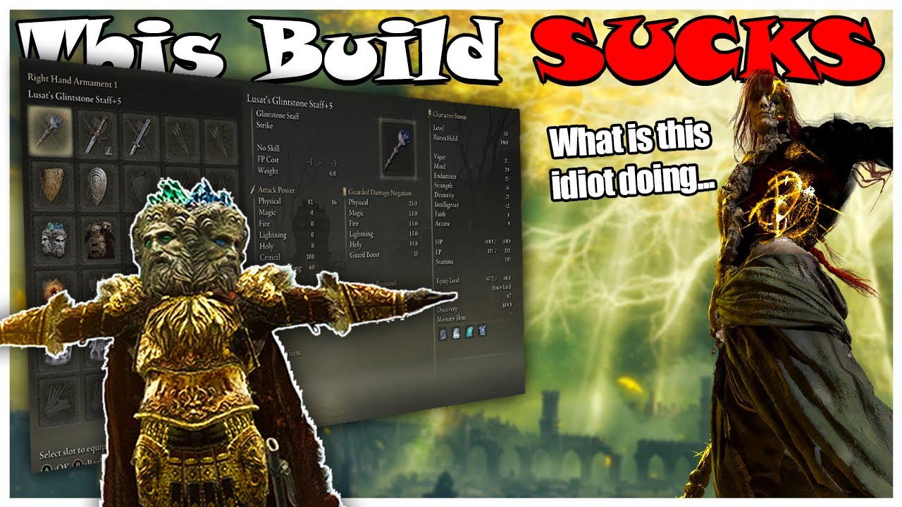 I Beat Elden Ring with Elon Musk's AWFUL Build....