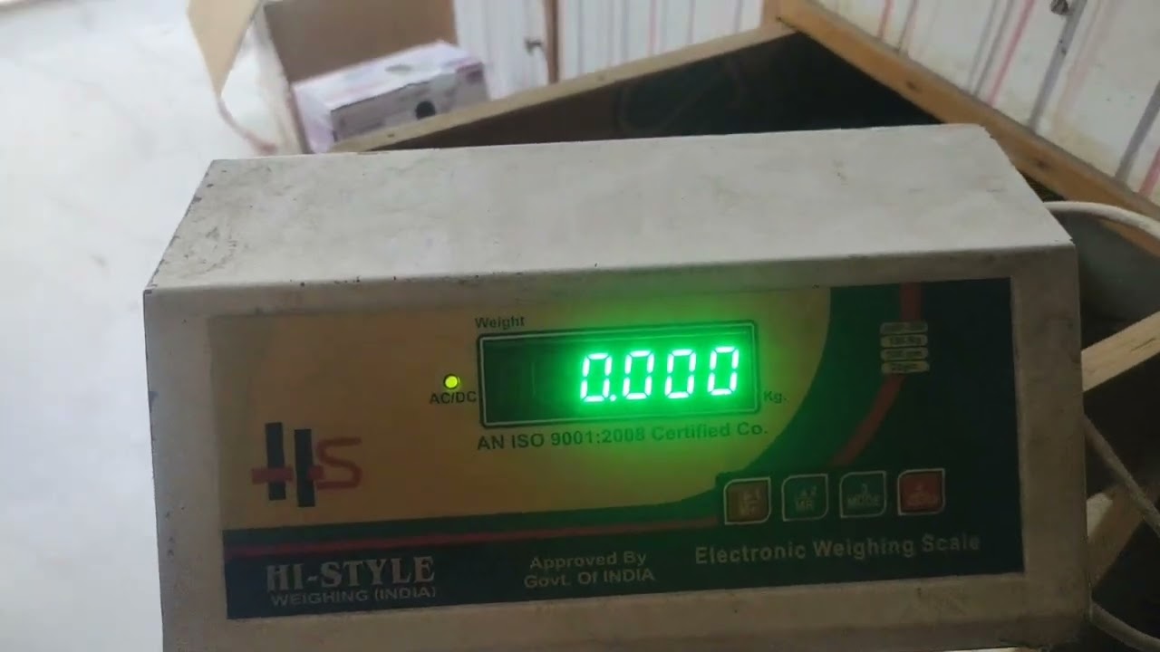 Hi-Styal Scale Calibration, Hi Styal कांटे का वजन  कैसे सेट करें,| #scale
