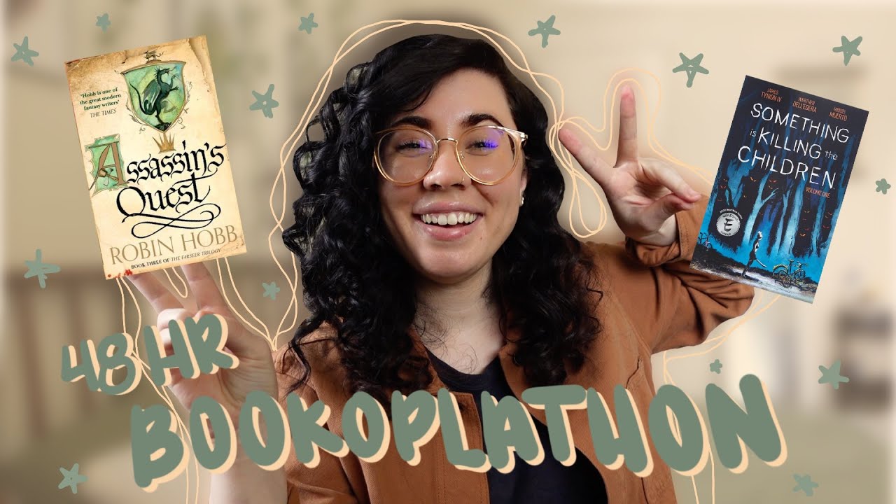 48 hour bookoplathon vlog