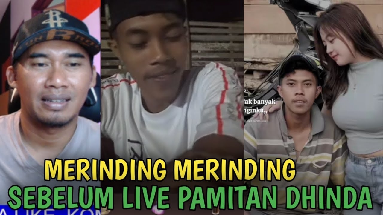 Mas iyun merinding sebelum live sudah pamitan dhinda