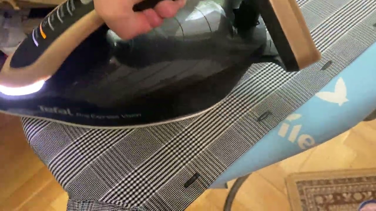Tefal Pro Express Vision GV9820 - Prasowanie koszuli