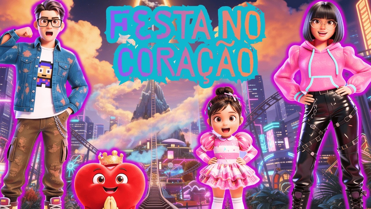 FESTA NO CORAÇÃO! 🥳 A música que vai fazer seu filho pular de ALEGRIA! 🌈