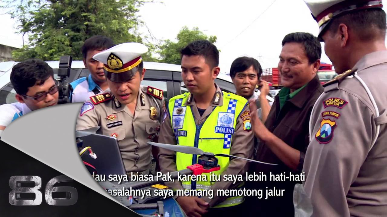 86 Penindakan Kendaraan Ugal Ugalan di Gresik - Ipda Zainuddin