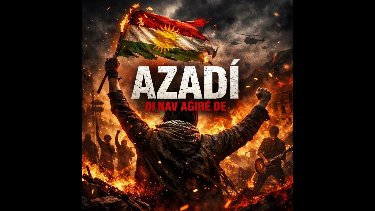 Azadî di Nav Agirê de – Kurdish Rock Anthem of Resistance & Freedom 🎸🦅