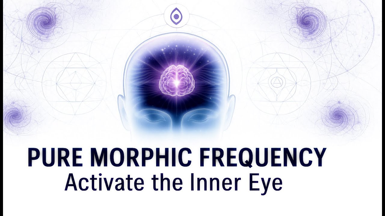🔮 Pineal Gland Activation &ndash; Pure Morphic DMT Field (No Music | 411.061 BPM)