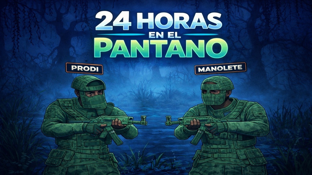 24 HORAS en el PANTANO con la NUEVA DEEP SEA… NO ESTÁBAMOS SOLOS | Rust Duo