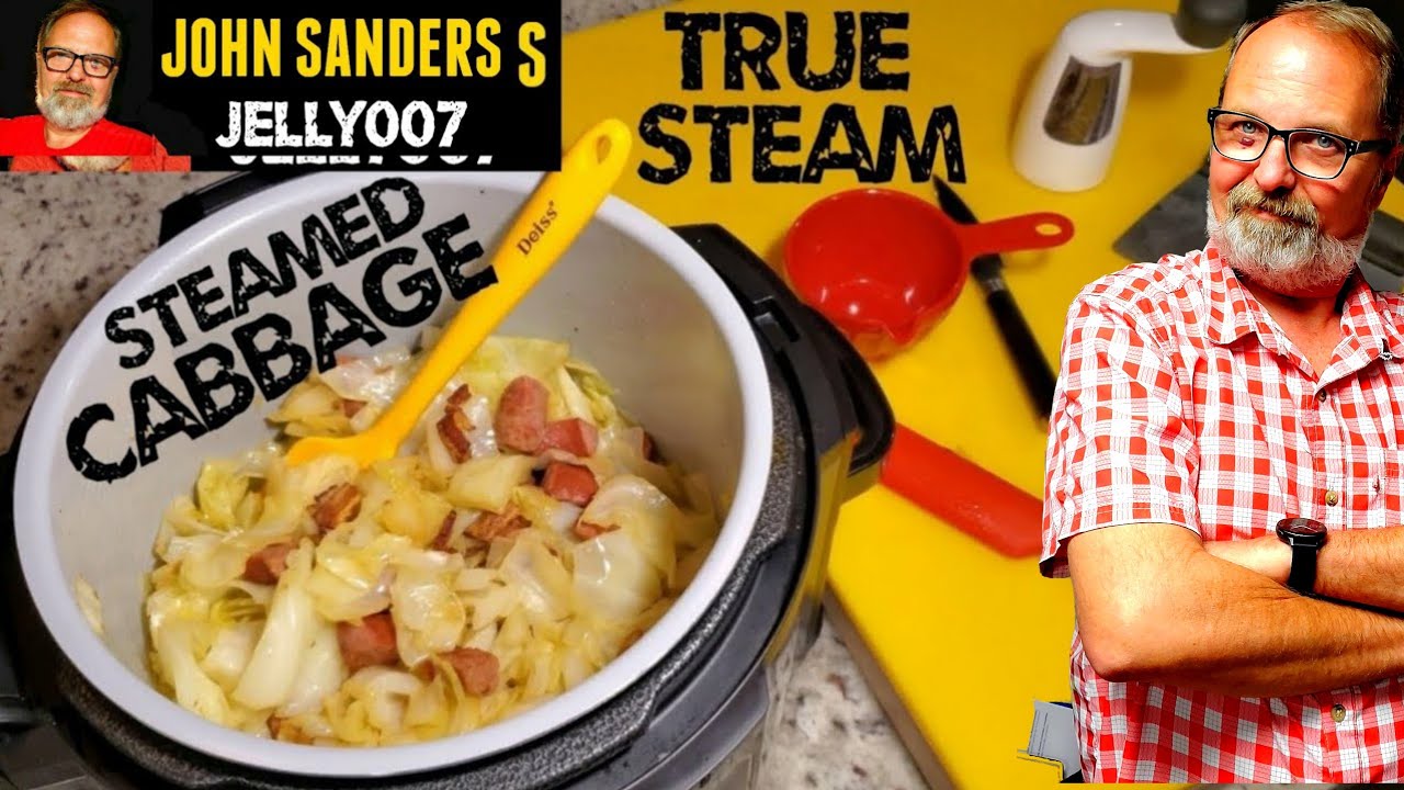 Steamed Southern CABBAGE KIELBASA & BACON Ninja Foodi STEAM PRESSURE Review