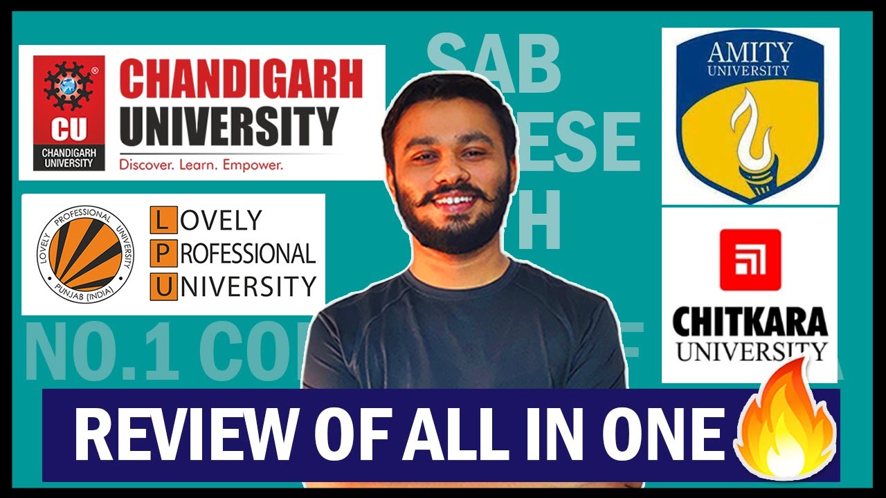 LPU CU AMITY CHITKARA ALL IN ONE🔥⚡| PLACEMENTS,FEES,CAMPUS LIFE,REALITY🤯AMITY= AMEERI? KOHLI LPU