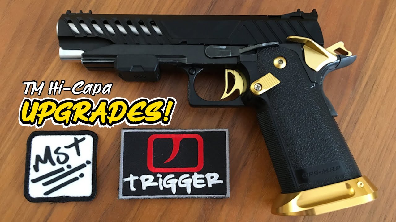 Build Series: Tokyo Marui Hi-Capa 5.1 Goldmatch Upgrades  |  Project 