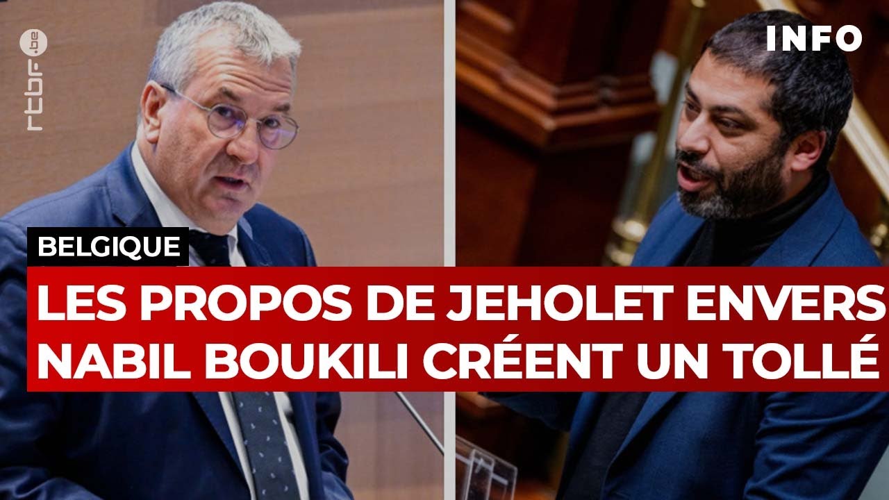 Les propos de Jeholet envers Nabil Boukili créent un tollé - RTBF Info