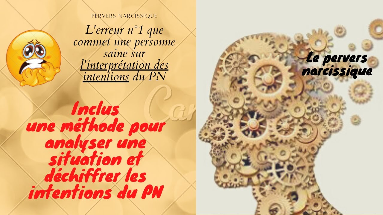 Mal interpréter les actions du PerversNarcissique: l'erreur n°1 d'une personne saine! Comment éviter