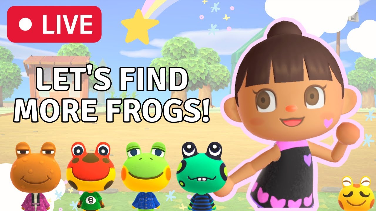 🔴 LET'S FIND MORE FROGS LIVE!! Watch me fill the pond!