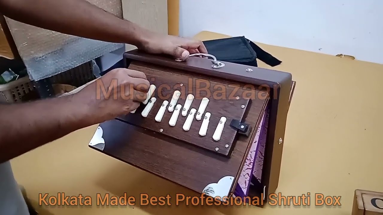 World's Best MKS Shruti Box, Surpeti, Professional Reed Organ Sound Box