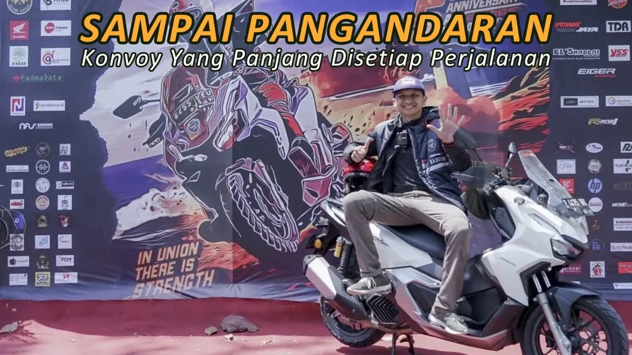 TOURING PANTAI PANGANDARAN PAKAI HONDA ADV | Akhirnya Sampai Venue Anniversary ADV Riders Bandung