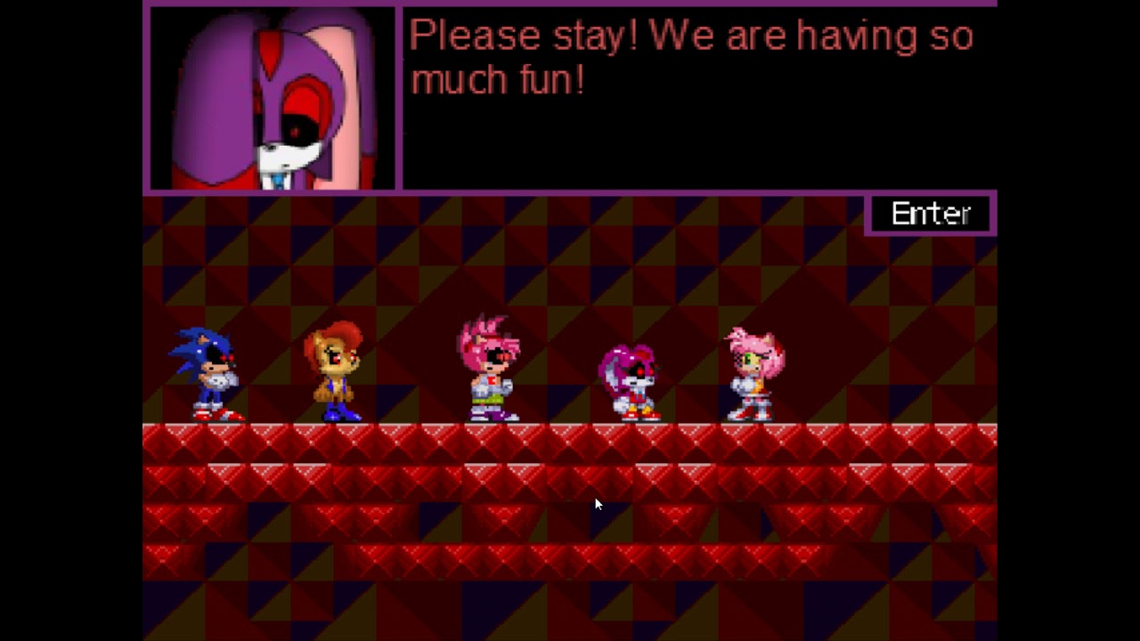 Sark's secret after get DSF ending-Sally.exe continued nightmare part 1