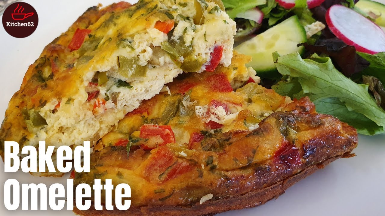 Oven Baked Omelette. Simple and Easy recipe by Kitchen62