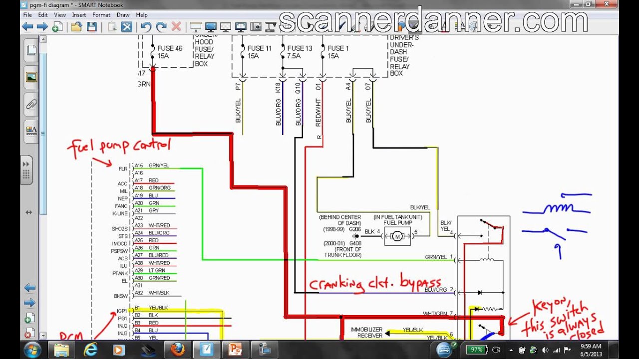 Operation and testing of a Honda main relay (PGM-FI) - an SD Premium video