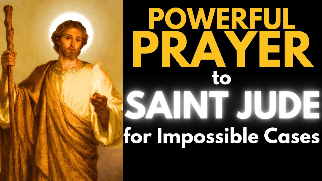 Powerful Prayer to Saint Jude for Impossible Cases