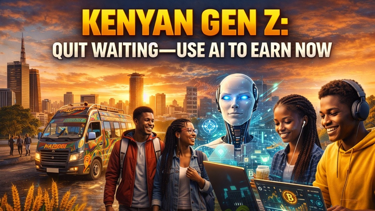No Jobs? How Kenyan Gen Z Can Use AI to Make Money Now