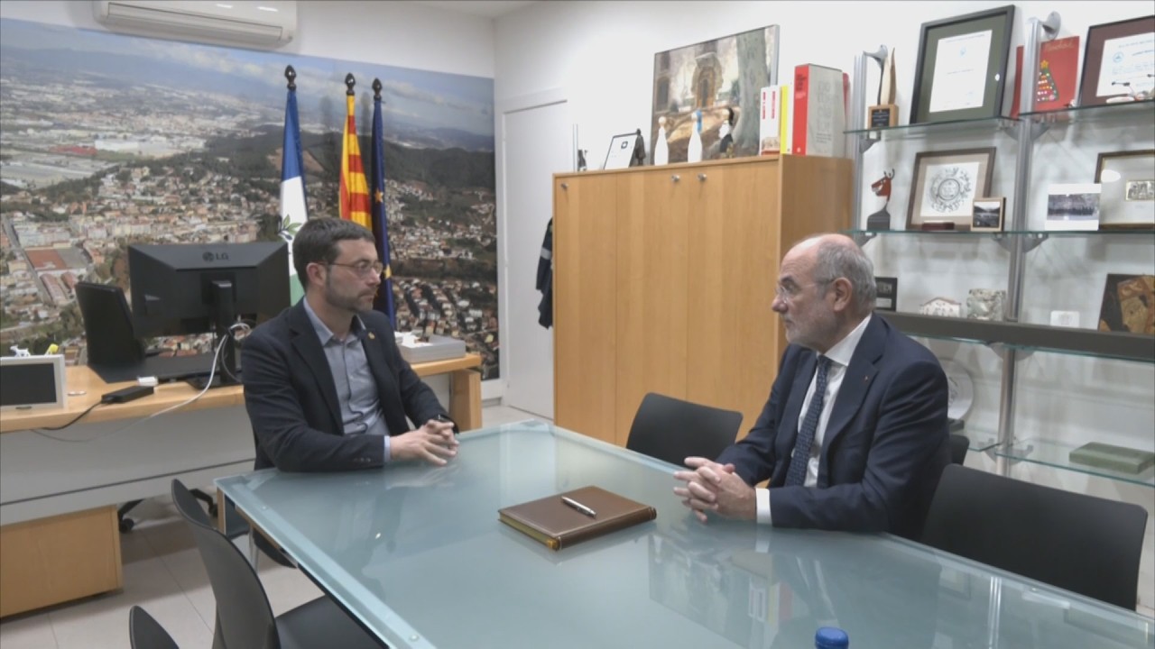 El conseller Jaume Duch visita Martorelles per conèixer el teixit industrial