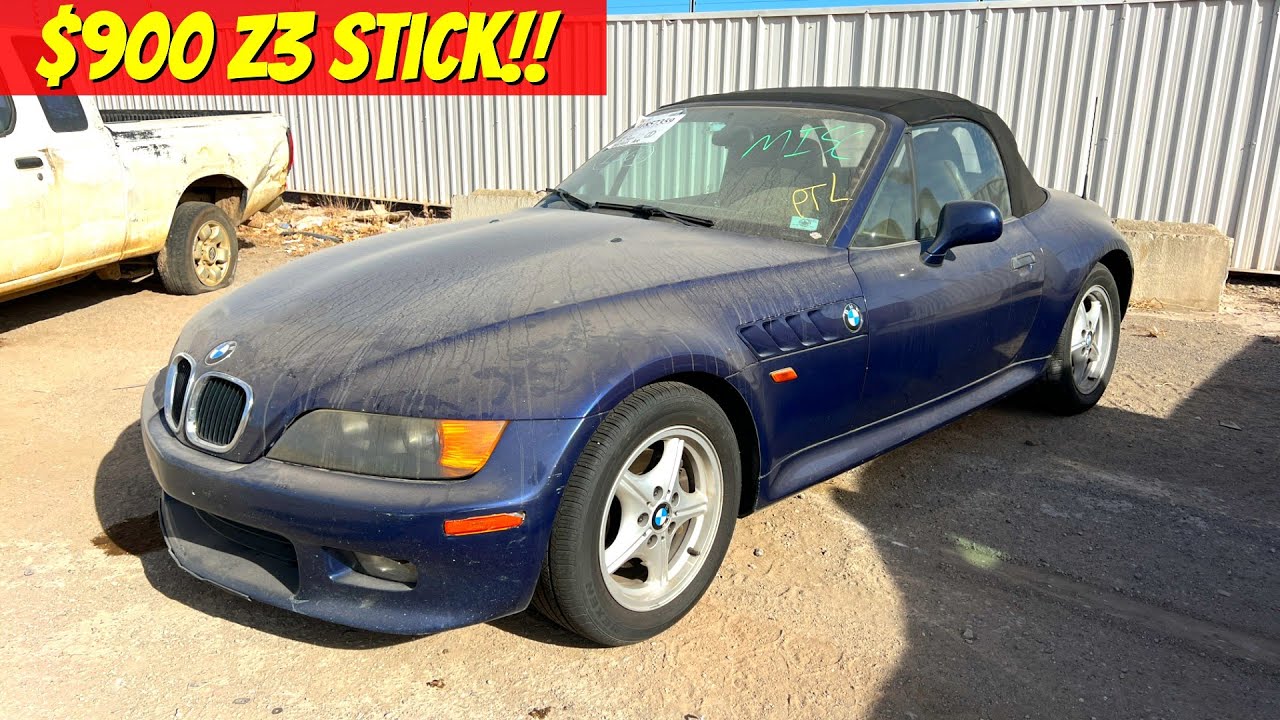Я купил BMW Z3 с механической коробкой передач 1999 года на IAA Sight Unseen за 900 долларов *скр...