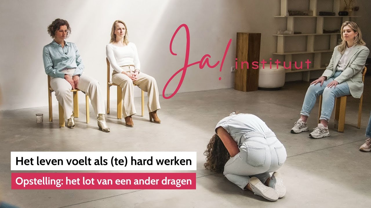 Altijd anderen willen helpen of redden - Opstelling | JA! Instituut
