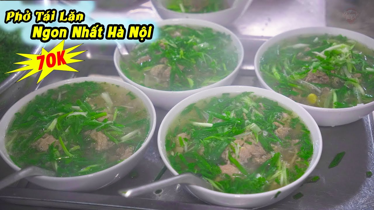 Đi Ăn Quán Phở Lâu Đời Ngon Nhất Hà Nội | Food Tour Hà Nội