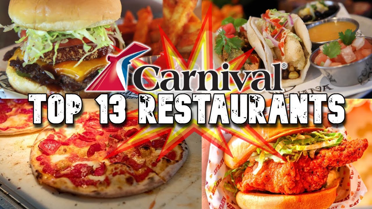 BEST PLACES TO EAT | Carnival Radiance