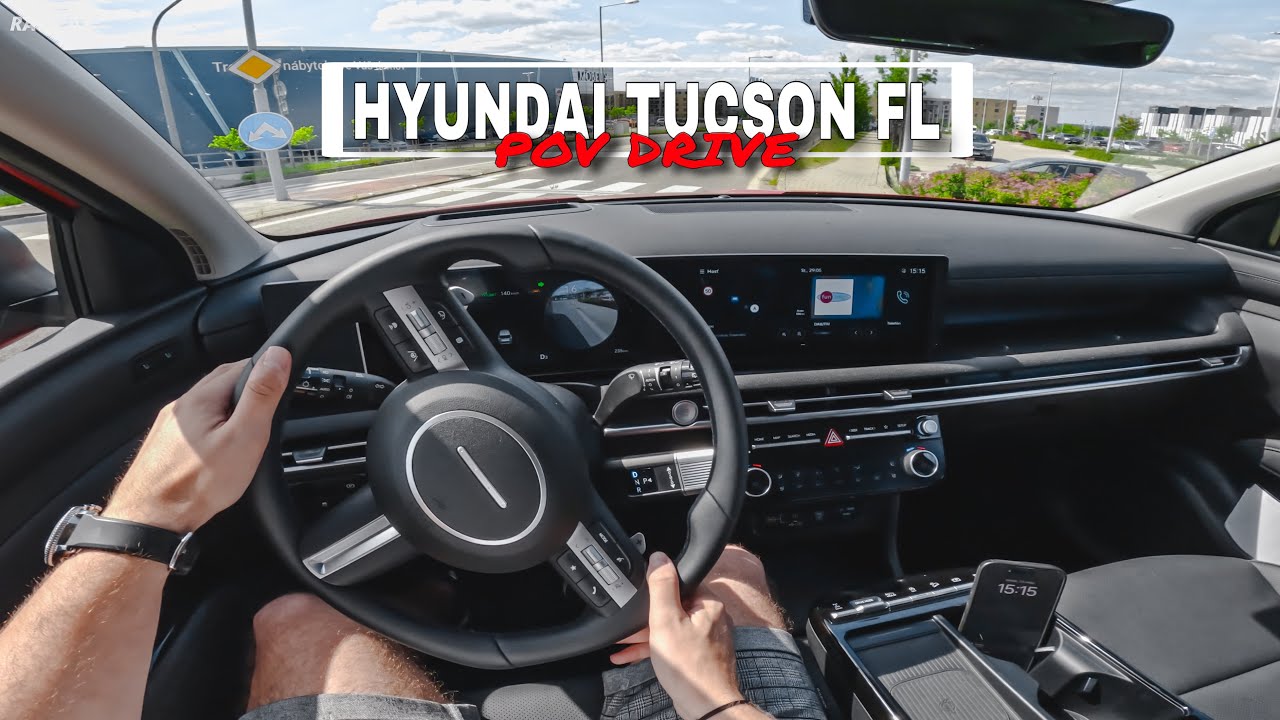 2025 Hyundai Tucson Facelift (MHEV 118 kW, 4x4, 7DCT) - POV Test Drive