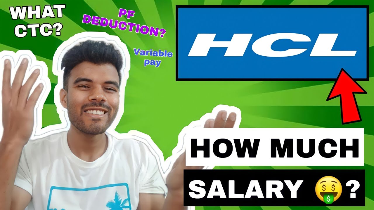 Fresher salary in Hcl Technology?| Salary structure Explained |HCL