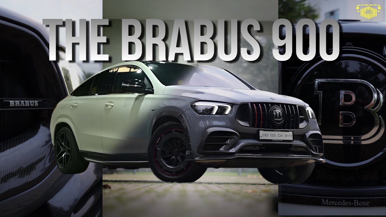 «MERCEDES GLE 53 COUPE ТРАНСФОРМИРОВАН В BRABUS 900, воплощение мощи и роскоши 🔥»