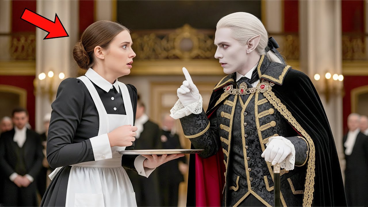 The Vampire King Noticed the Waitress Was Terrified — What He Found Out Changed Everything