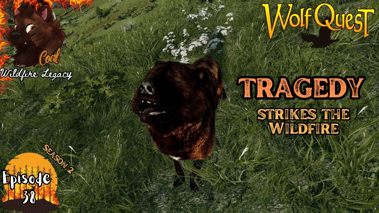 Ashes And Grief | S2 Ep 38 Wildfire Pack Legacy | Wolfquest AE