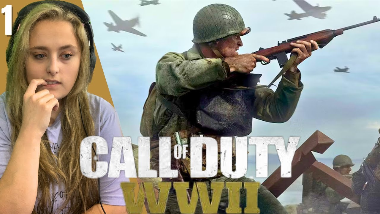 It's Only the Beginning - Call of Duty WW2 First Time Playing Pt 1 // Spiggs Gaming