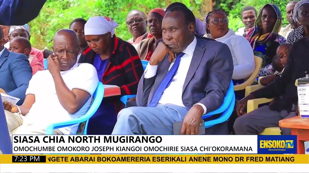 SIASA CHIA NORTH MUGIRANGO