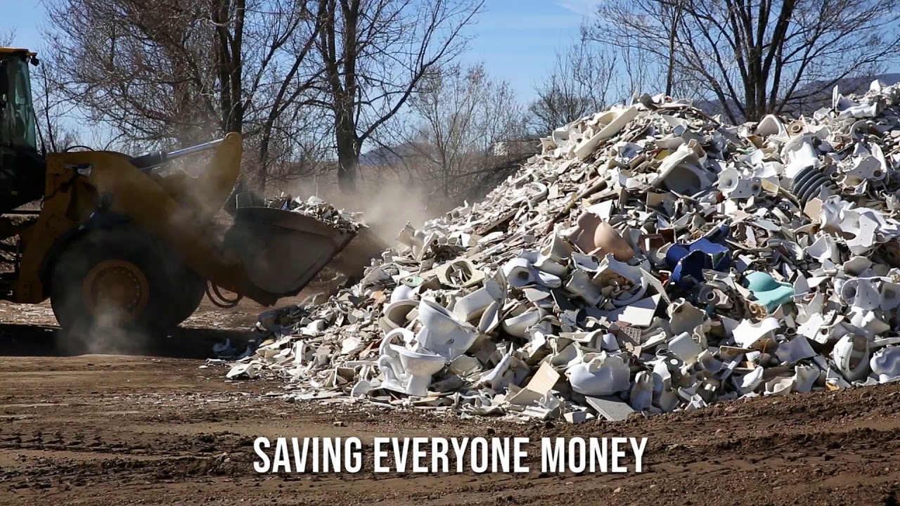 Learn about the porcelain recycling program at Colorado Springs Utilities