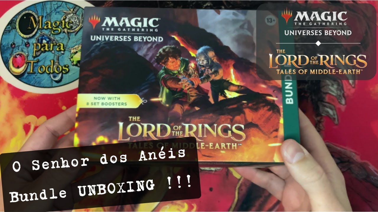 UNBOXING de um Bundle de O SENHOR DOS ANÉIS !!! Será que acharemos O UM ANEL ???