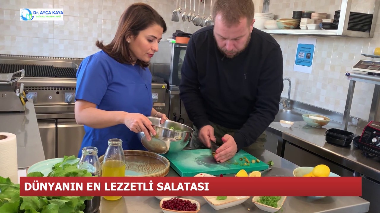 DÜNYANIN EN LEZZETLİ SALATASI